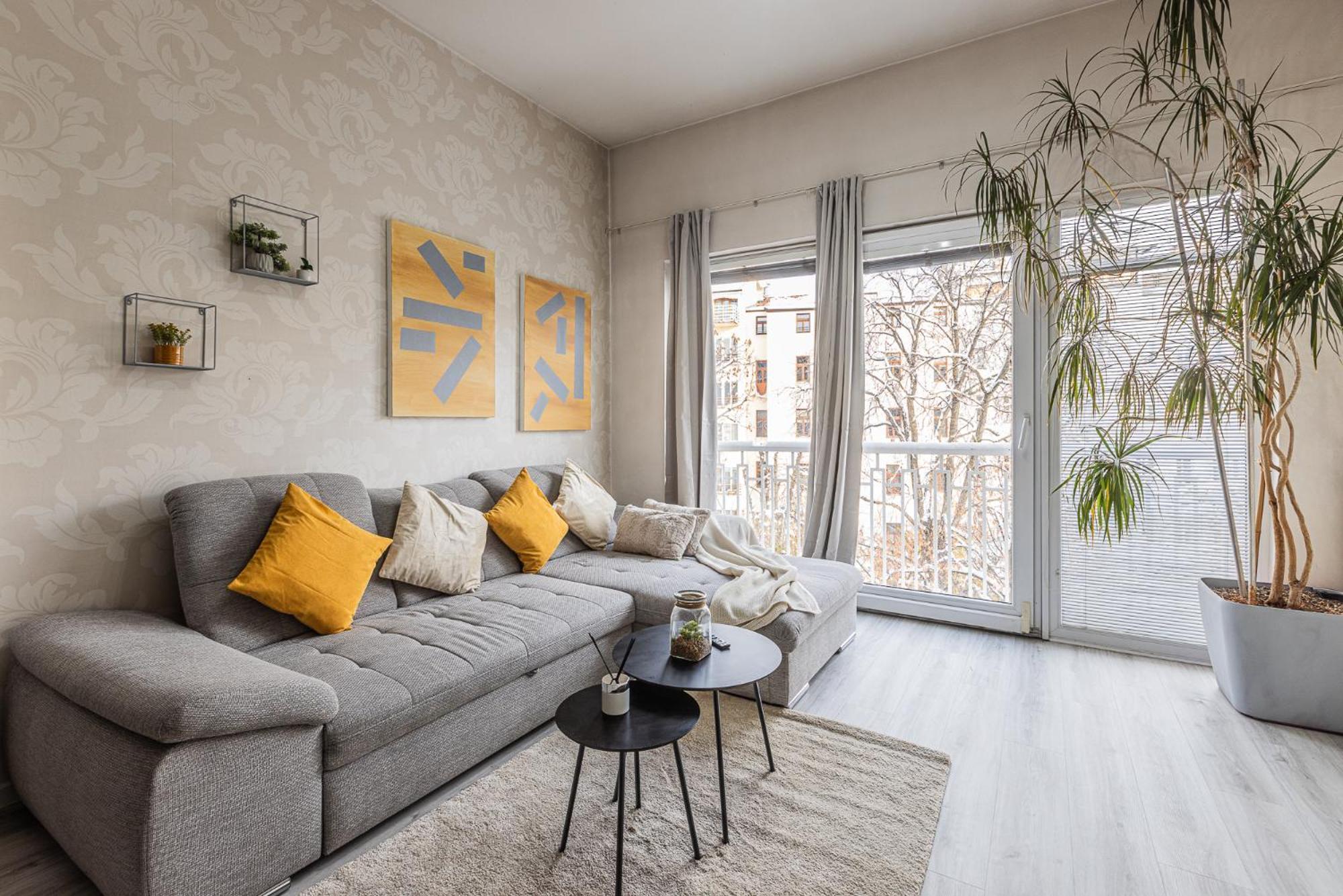 Nice Big Apartment 2Bds - Belgicka Prag Exterior foto